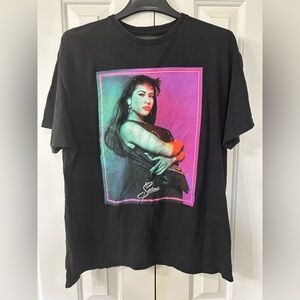 Official Selena Black Graphic T